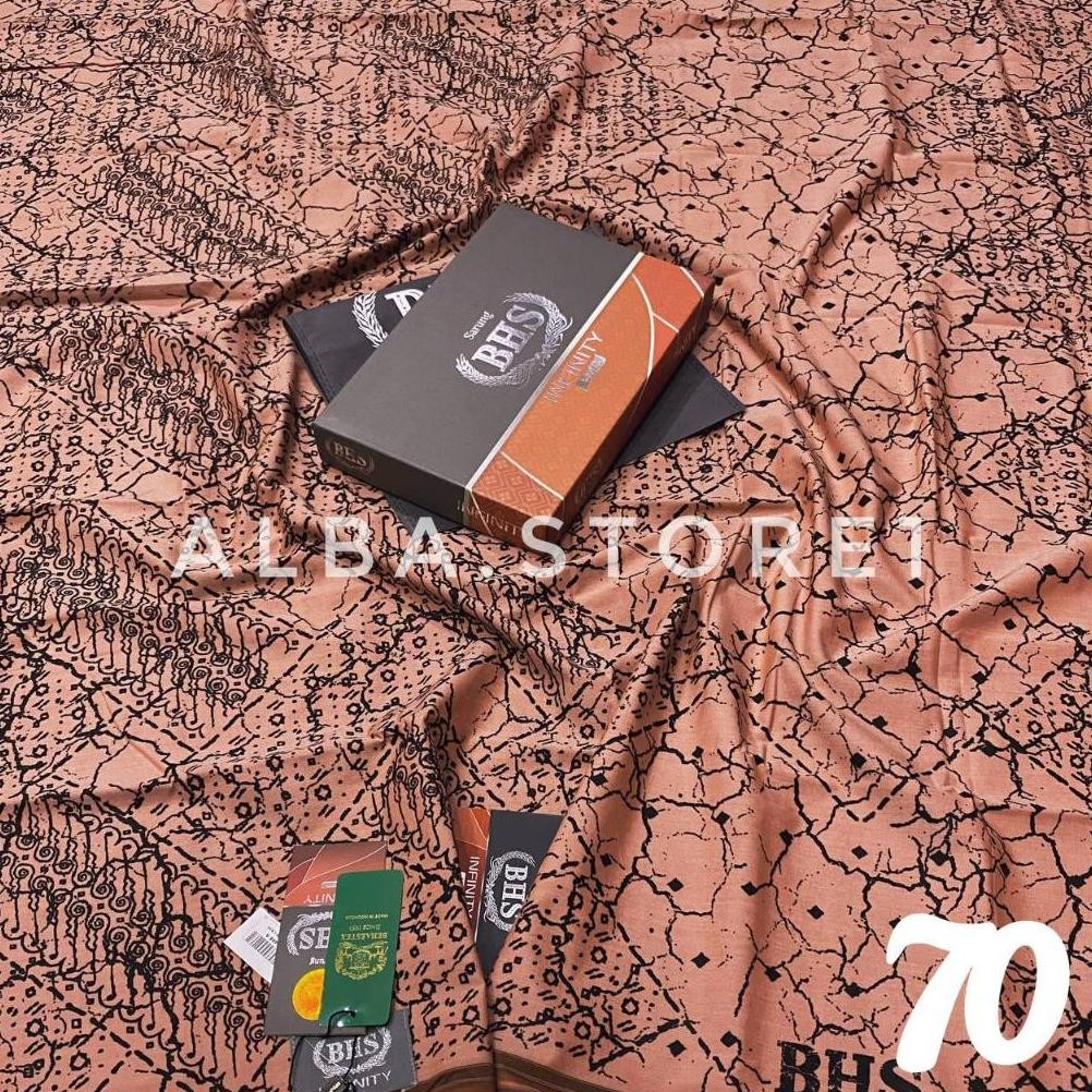 Sarung BHS Infinity Grade Silver 100% ORI BHS Infiniti Silver//Sarung BHS Infinity Batik Silver