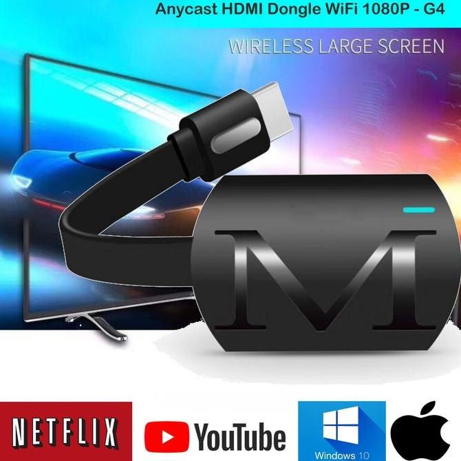 WIRELESS HDMI DONGLE ANYCAST | WIFI KONEKTOR DARI HP KE LAYAR TV