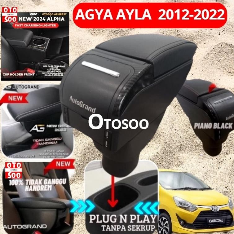 ARMREST AGYA  AYLA 2012-2022 -  CONSOLE ARMREST AGYA AYLA OTOSOO- CONSOLE BOX AGYA AYLA 2012-2022