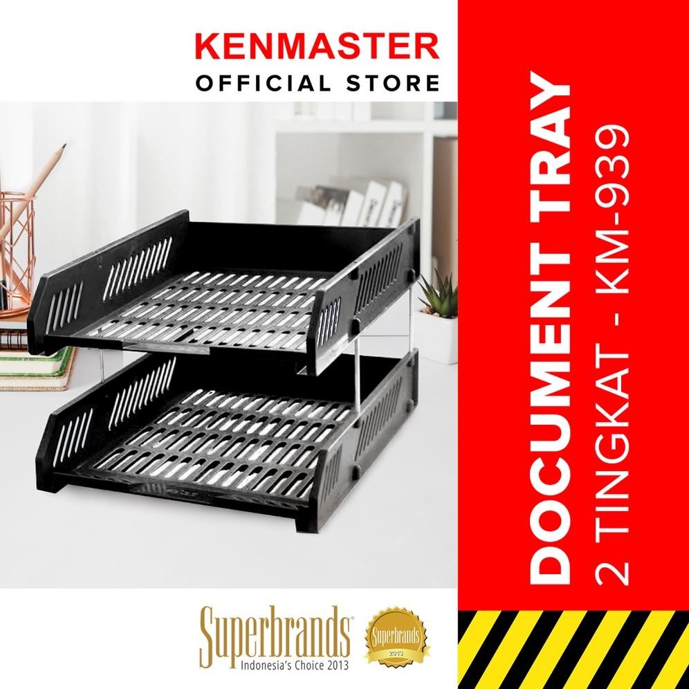

Document Tray KM-939 / Rak File 2 Susun Kenmaster - OL067
