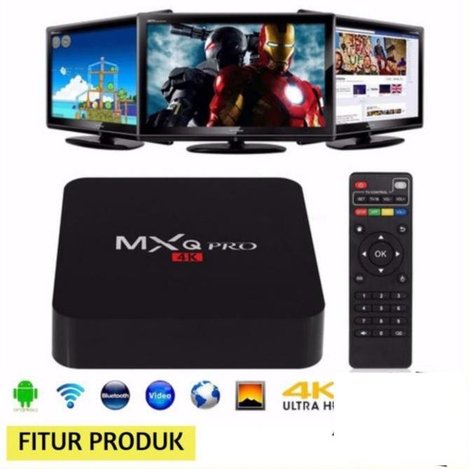 TV BOX ANDROID MXQ PRO 5G 2GB+16GB SMART TV 4K ULTRA HD MXQ PRO 4K 5G