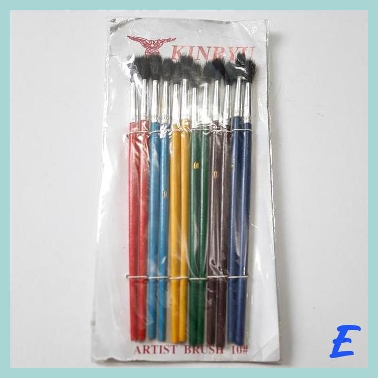 

| JEB | Kuas Cat Air Nomor 10 / Kuas Lukis Harga Per Lusin (E5159)