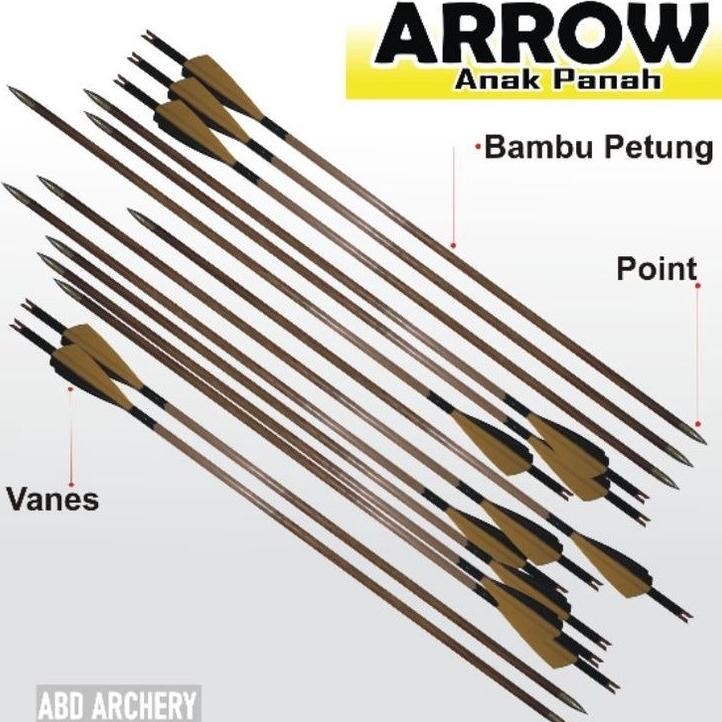 Paket Busur Panah Dewasa Pemula