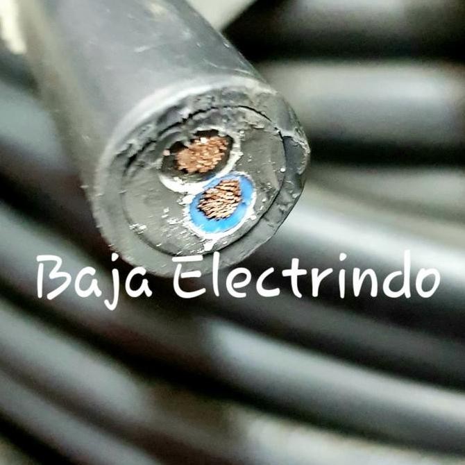 Kabel listrik serabut isi 2 NYYHY 2X6MM JEMBO METERAN / POTONGAN