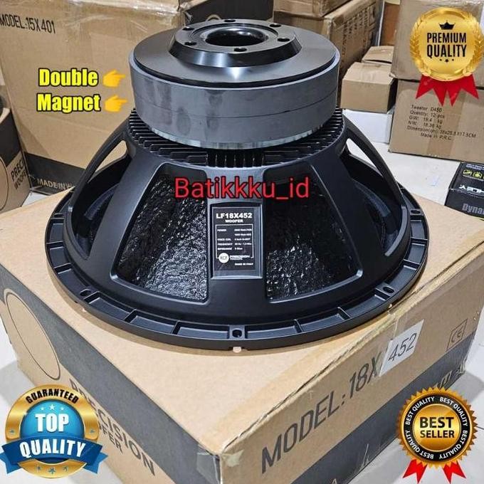 Grosir Speaker Komponen Rcf Lf18X452 Double Magnet Full Coating 18 Inch Voice Coil 4 Lf18 X452 18X40