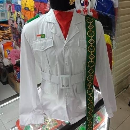 Tersedia SETELAN SERAGAM PASKIBRA PDU 1 PRIA/WANITA FULL ATRIBUT