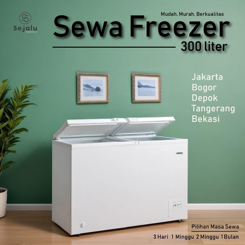NEW Sewa Freezer Chest 300 liter