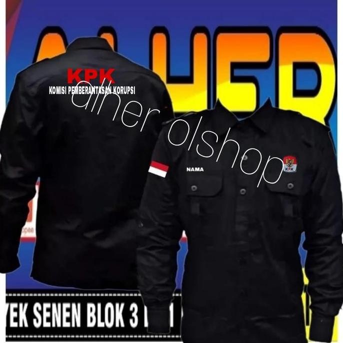Tersedia kemeja KPK baju KPK seragam KPK Pdh KPK Pdl KPK hem KPK kemeja kerja