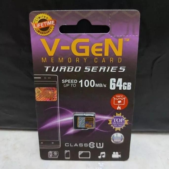 Mmc 64 Gb Vgen/Memory Card  Vgen Original New Stok