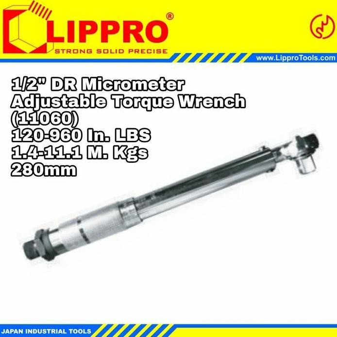 KUNCI TORSI TORQUE LIPPRO GAGANG KUNCI MOMEN LIPRO 1/2" murah