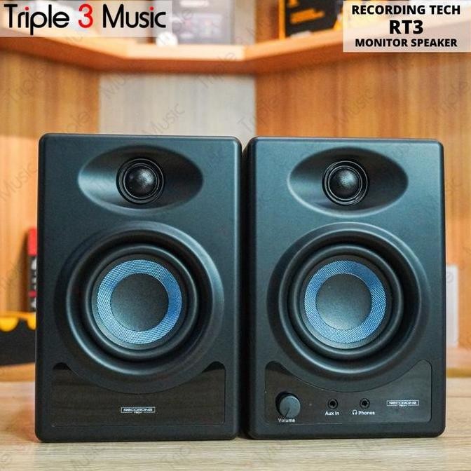 Grosir Recording Tech Rt3 Speaker Monitor Flat Bluetooth