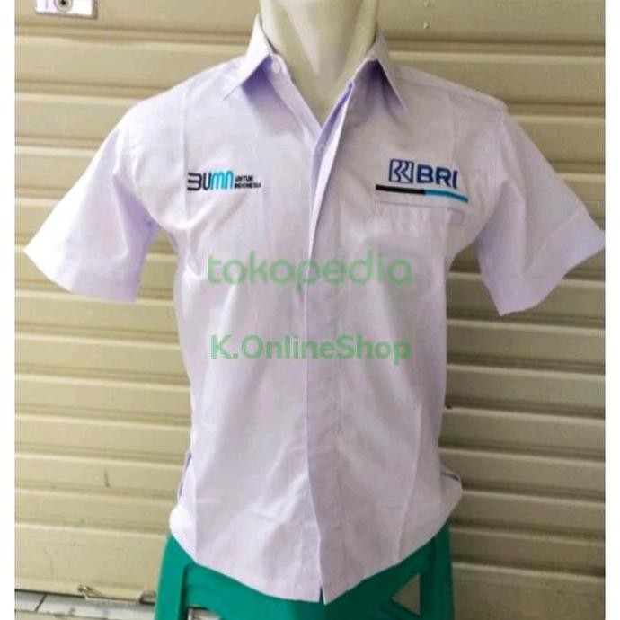 Tersedia kemeja BUMN Bank BRI Seragam BUMN BANK BRI Baju Bank BRI