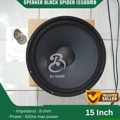 Sale Speaker Woofer Black Spider Original 15500 Mb 15 Inch Blackspider 15500Mb