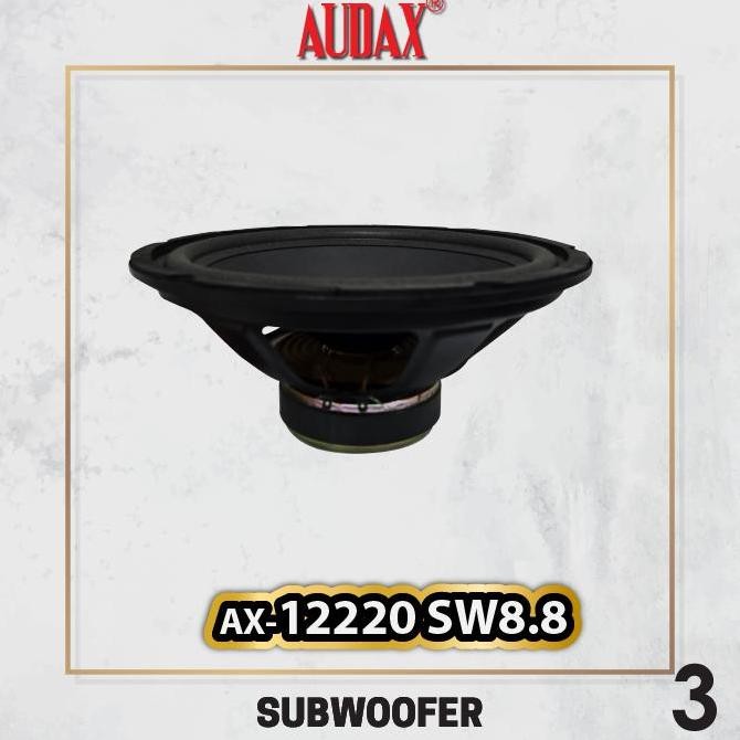Sale Audax - Speaker Pasif 12" Ax-12220 Sw8.8 Subwoofer
