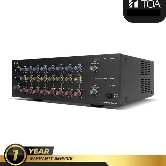 TOA ZA-2128M MIXER AMPLIFIER 2 X 120 W UNTUK AUDIO TERBAIK