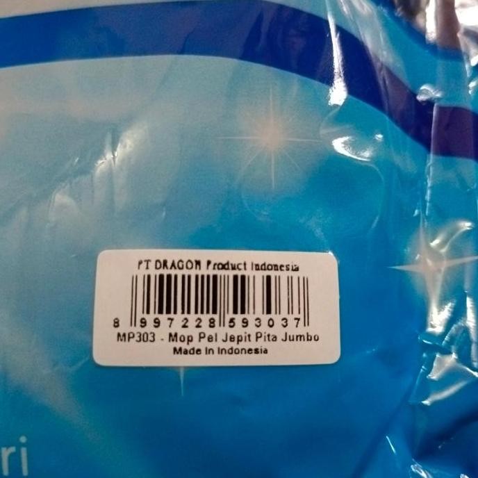 Mop Pel Jepit Pita Jumbo Dragon / Alat Pel Lantai / Kain Pel Terlaris