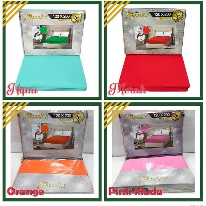 Monalisa Sprei Waterproof Sprei Anti Air Anti Ompol ukuran 120x200