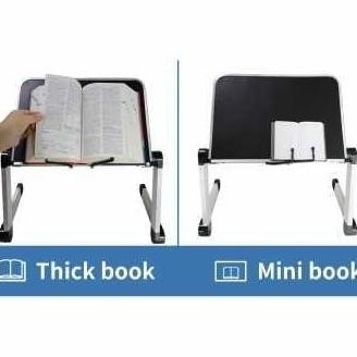 

ready MEJA STAND BACA BUKU ALQURAN BERPUTAR 360 DILIPAT ATUR KETINGGIAN SHARKBANG Stand Buku Baca Book Reading Shelf Bracket 360 Degree - YL-811 - White