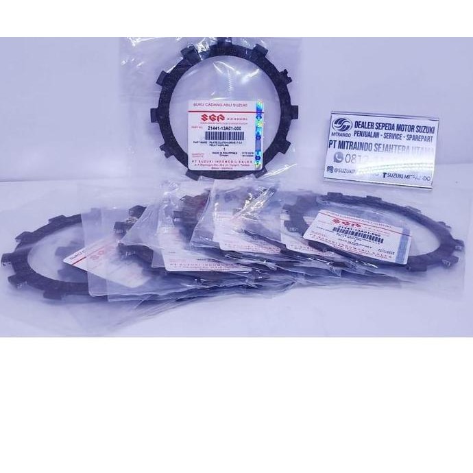 Suzuki Genuine Part, Kampas Kopling Set, GSX, FU 150, RGR 150