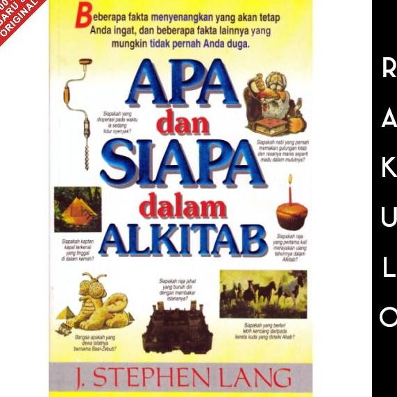 new Buku Apa dan Siapa dalam Alkitab - J Stephen Lang
