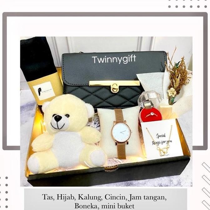 Tersedia HAMPERS TAS HADIAH KADO ULTAH CEWEK VALENTINE WISUDA