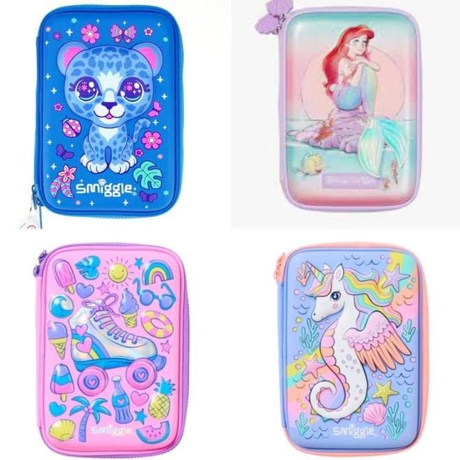 

Smiggle Pencil Case for Girls Kotak Pensil