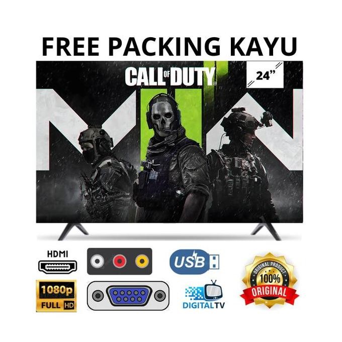 NEW WEYON TV LED 24 inch FULL HD ORIGINAL GARANSI 1 TAHUN TV LED MONITOR