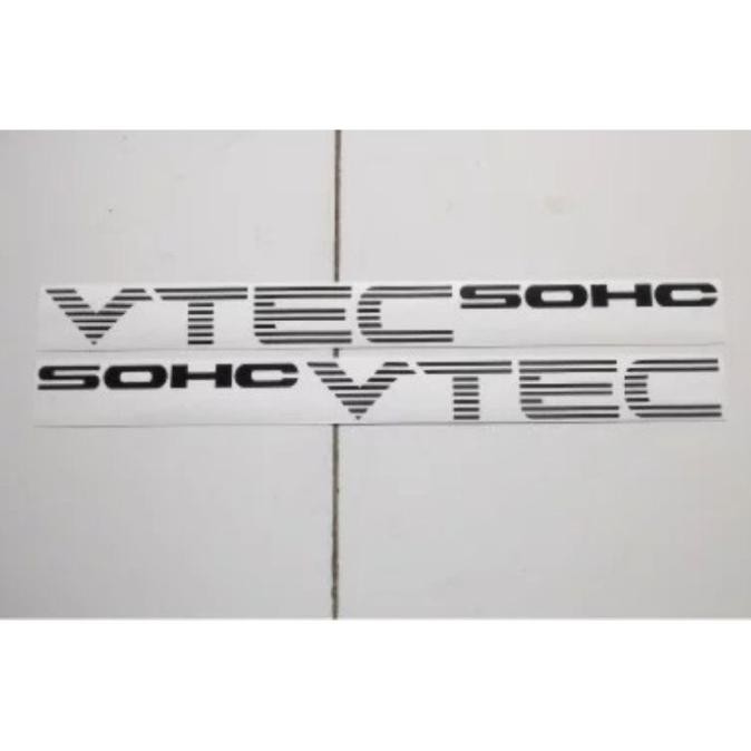 [Expert] Sticker Stiker Mobil Sohc Vtec