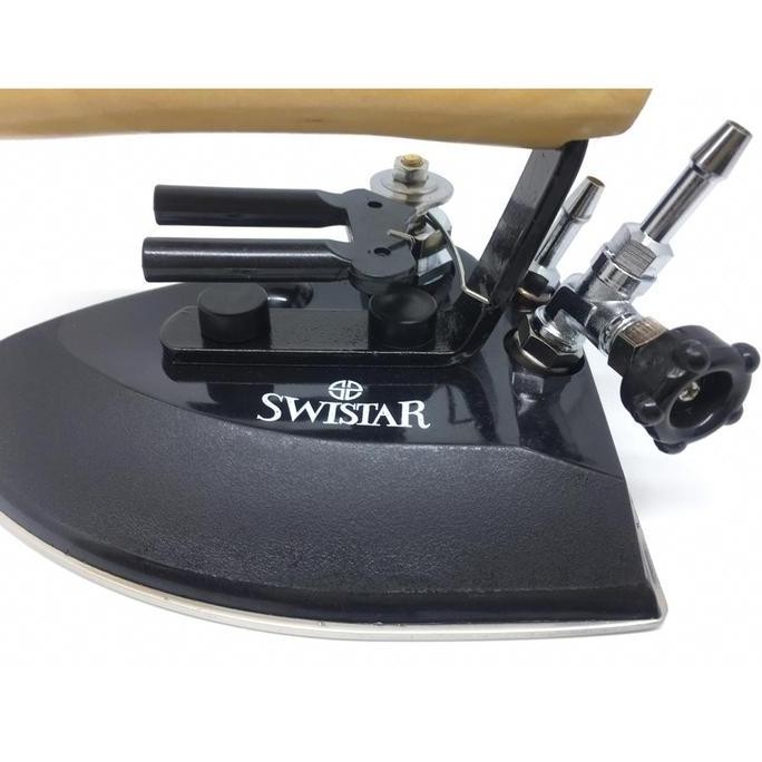 GOSOKAN UAP / SETRIKA UAP BOILER LAUNDRY GAS SWISTAR 39 / 56 LUBANG