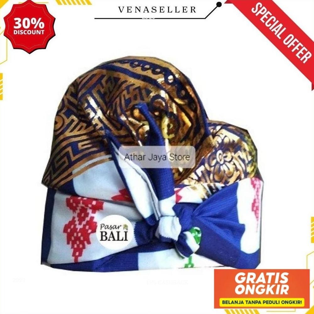 Udeng Bali Jadi / Udeng Bali Instan / Udeng Bali Prada Termurah Banget