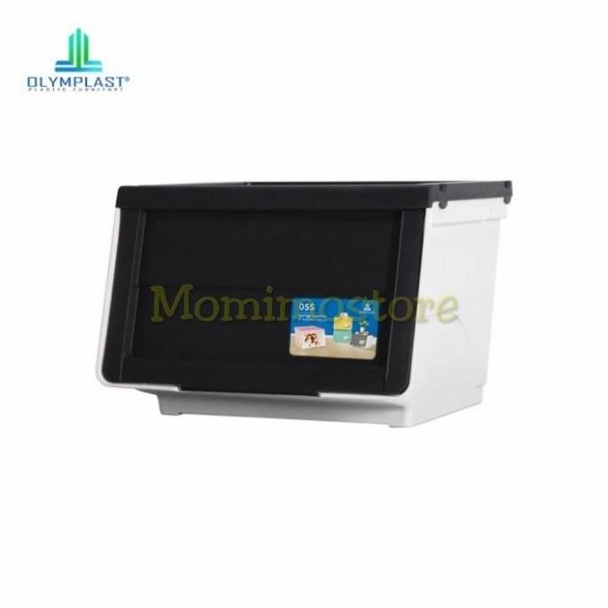 

Terlaris Box Penyimpanan Serba Guna Olymplast Oss Container Plastik Black Blue