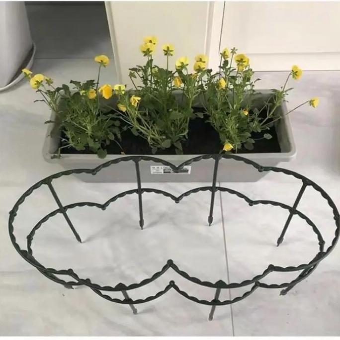 fresh 12Pcs Tiang Tanaman Kawat Tanaman Peyanggga Tanaman Rambat Tiang Penompak Bunga Rambatan Tanam