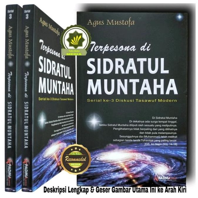 new Buku TERPESONA DI SIDRATUL MUNTAHA Kisah Perjalanan ISRA' MI'RAJ NABI MUHAMMAD dari Masjidil Aqs