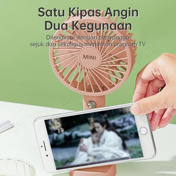 Kivee Kipas Angin Meja Mini Jepit Portable Usb/Kipas Angin Kecil