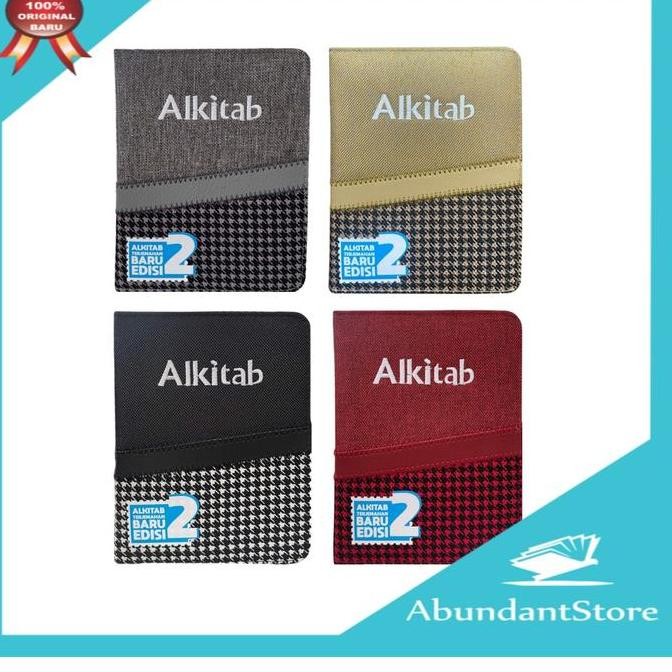 

new Alkitab KECIL Sampul Kain Resleting Motif SAPOLO - TB2 034 TI