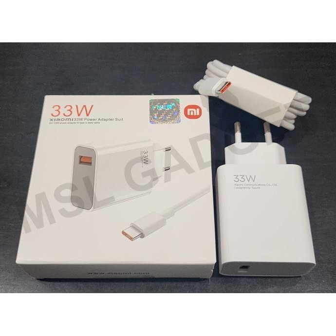 (Expert) Charger Xiaomi 33W MDY-11-EZ / MDY-14-EL Turbo Fast Charging Original