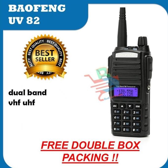 Sale Baofeng Uv-82 Ht Dual Band Dua Display Ori Baru Garansi 5 Watt Uv82