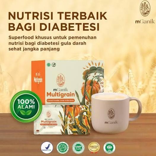 

TERBARU - Mganik Multigrain buat Diabetes dan darah tinggi