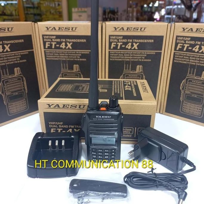 Murah Yaesu Ht Ft 4Xr Dualband Vhf Uhf Ft-4Xr Ft 4X