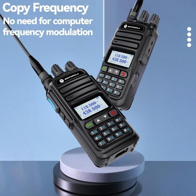 Grosir Ht Motorola 370S Walkie Talkie 15 Watt Radio Tahan Air Dan Kedap Debu