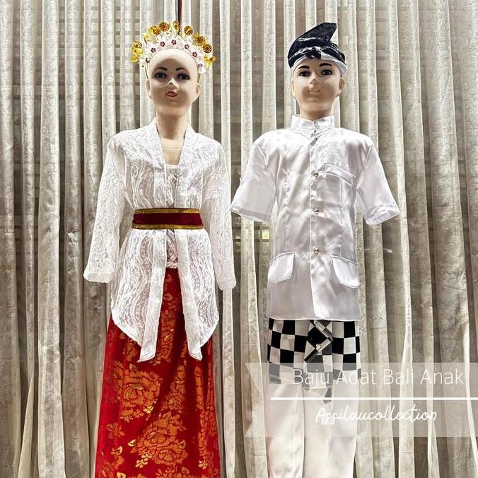 Tersedia Baju Adat Bali Anak Satuan Laki-Laki/Cewek Fashion