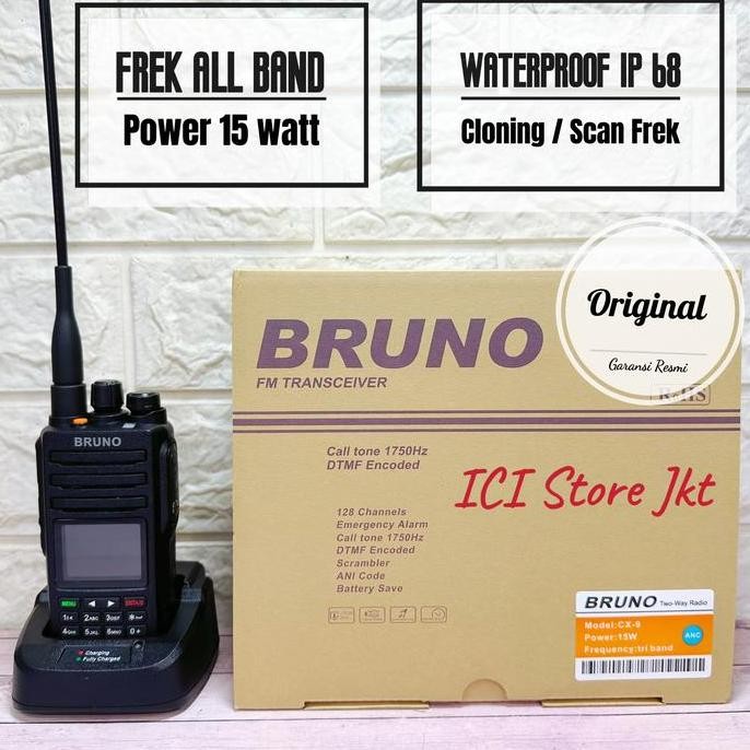 Murah Ht Bruno Cx 9 Original Garansi Resmi / Ht All Band 15 Watt