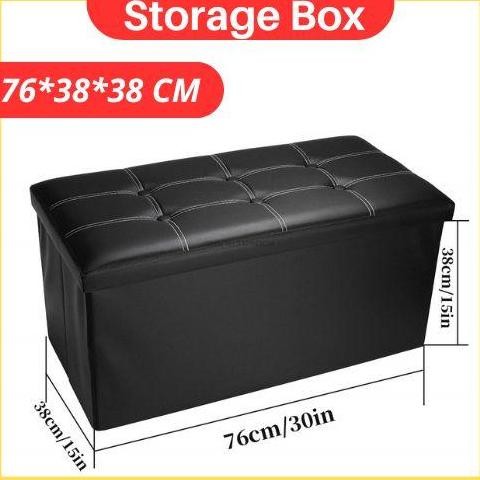 

Terlaris (Lokal) Storage Box Kotak Sofa Penyimpanan Kursi Penyimpanan Barang Bangku Serbaguna Kotak Penyimpanan Furniture