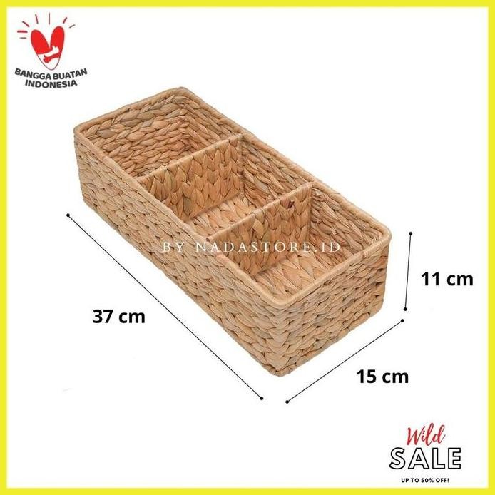 

Terlaris Hand-Woven Water Hyacinth Storage Baskets,Stationery,Supplies Anyaman