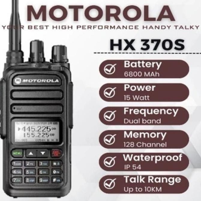 Murah Ht Walkie Talkie Motorola Hx370S Original