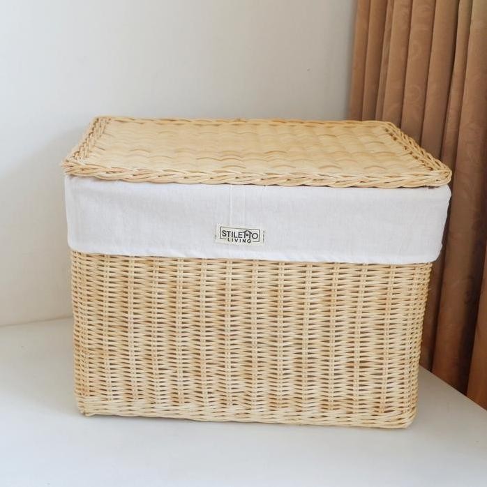 

Terlaris Losari Boks Rotan ( Kotak Storage Serbaguna/Tempat Baju Mainan Anak )