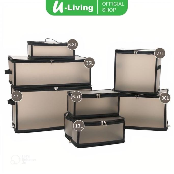 

Terlaris U-Living Storage Box Lipat Organizer Tempat Penyimpanan Baju Tahan Air Pakaian