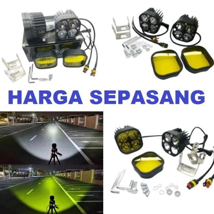 Lampu tembak sorot led KY Cree 4 Titik Mata L 4 Z 60 Watt 60W