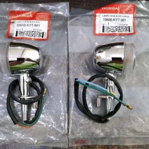 Lampu Sein Sen Belakang Kanan Kiri Scoopy Karbu Orginal Ahm