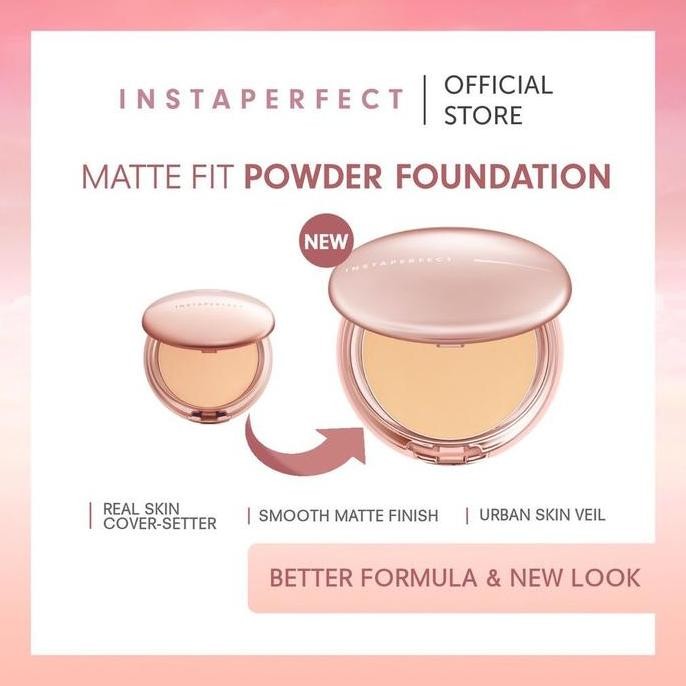 TERMURAH - Wardah Instaperfect Matte Powder Foundation- Bedak TWC
